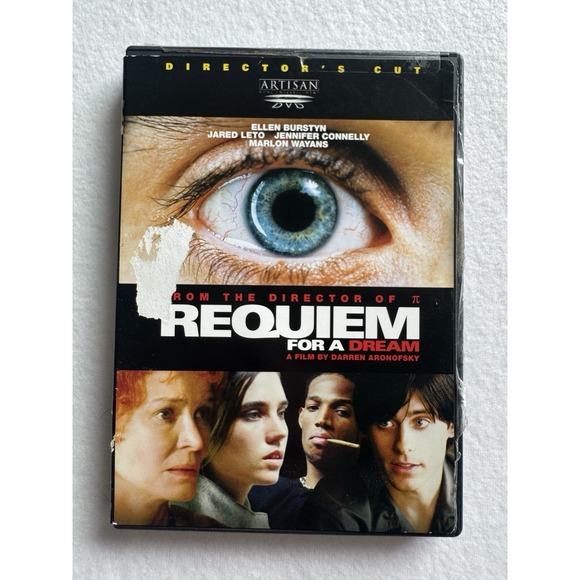 Media | Requiem For A Dream Dvd Darren Aronofsky Cult Movie Jared Leto ...
